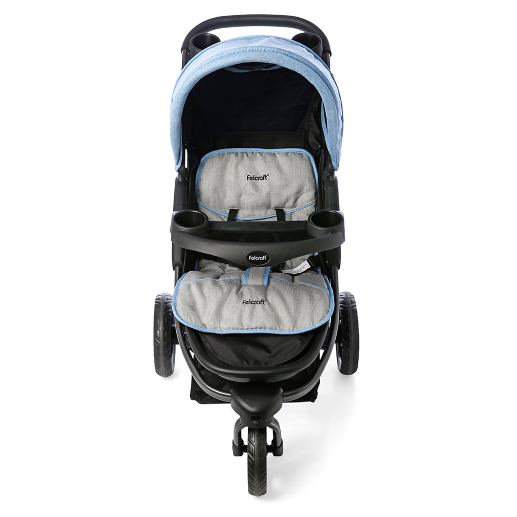 Cochecito Bebé Jogger 3 Ruedas Felcraft Camri + Huevito